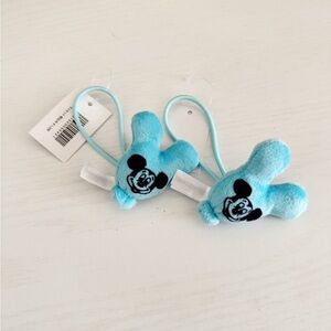 Tokyo Disney Mickey Mouse Blue balloon hair ties